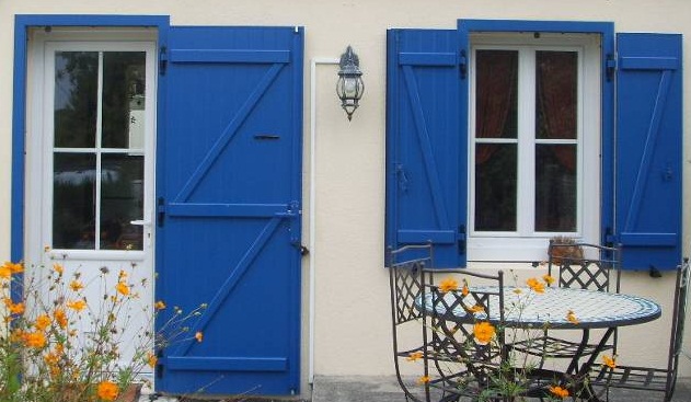 photo de peinture sur volet